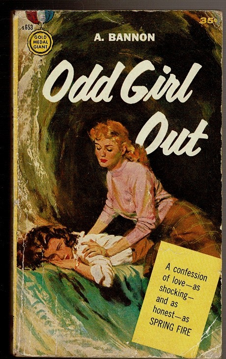 ODD GIRL OUT by Bannon, Ann. 1957 1st Gold medal ed. #s653