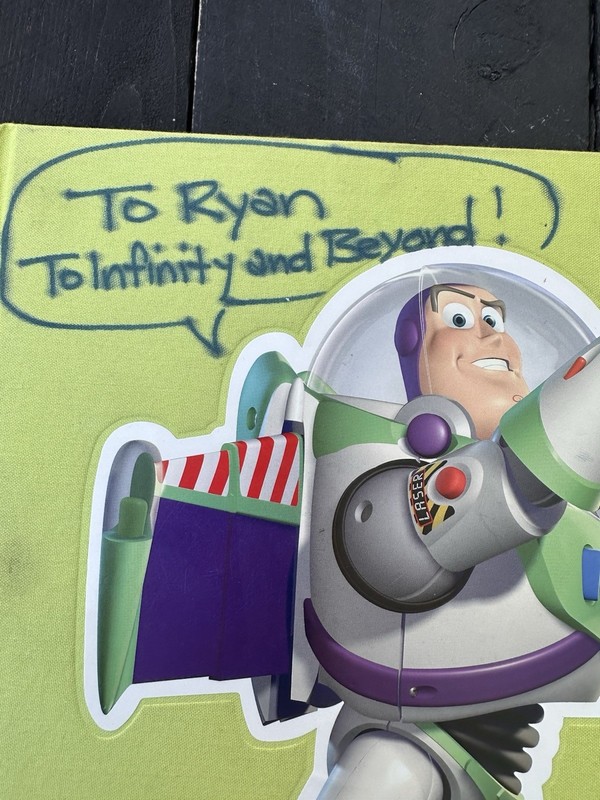 Autographed-To Infinity & Beyond! The Story of Pixar Animation Studios Book READ gallery