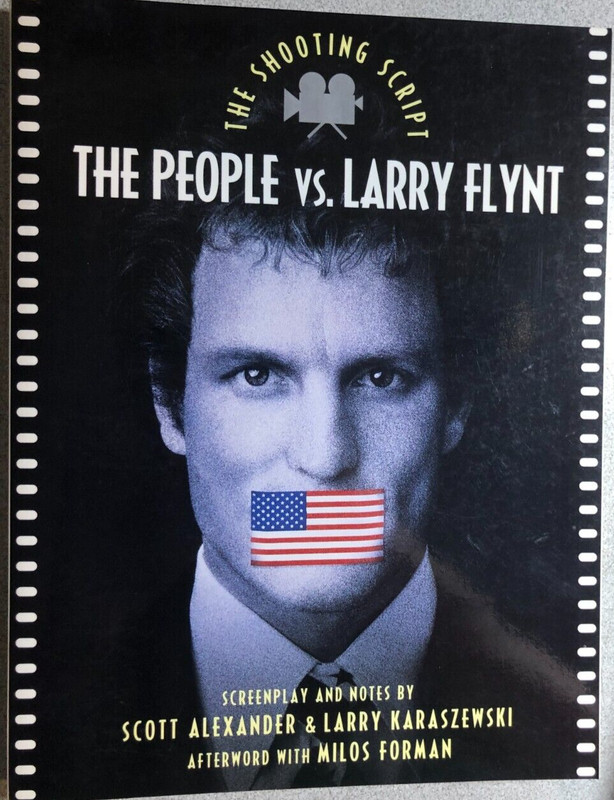 THE PEOPLE vs. LARRY FLYNT Screenplay/Notes (1996) Newmarket Press softcover 1st