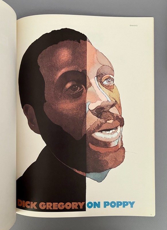 The MILTON GLASER POSTER BOOK Graphic Design 1977 Softcover Harmony 1st Edition gallery