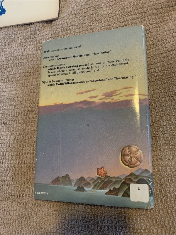 Gifts of Unknown Things by Lyall Watson First Edition HC DJ 1976 Supernatural gallery