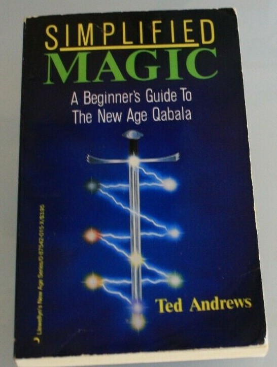 SIMPLIFIED MAGIC: A BEGINNER’S GUIDE TO NEW AGE QUABALA By Ted Andrews EXCELLENT