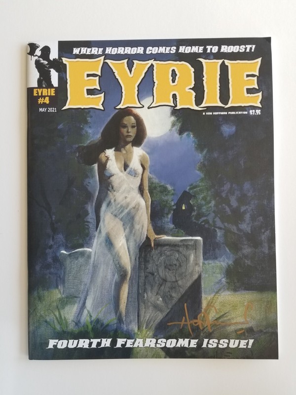 Eyrie #4 (2021 Hoffman International) FN+ Horror Magazine Signed by Mike Hoffman