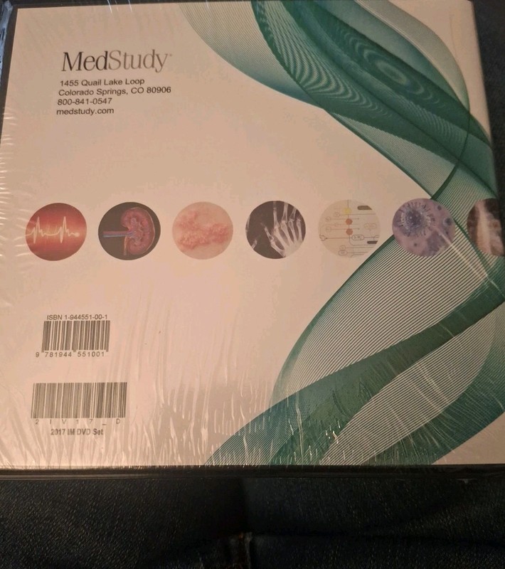 MedStudy Internal Medicine Video Board Review 2017 DVD Edition Sealed gallery