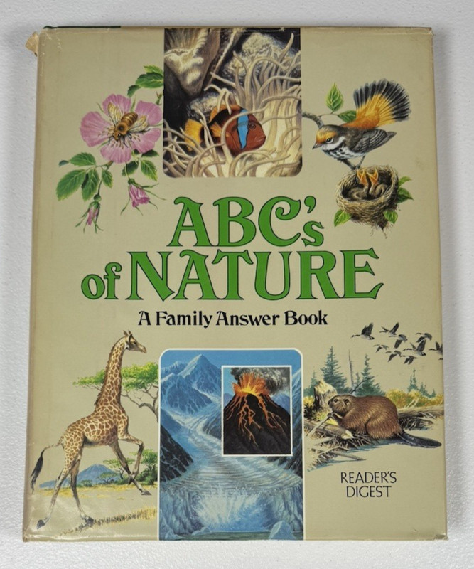 ABCs of Nature Family Answer Book HC Readers Digest Illustrated Nature Guide