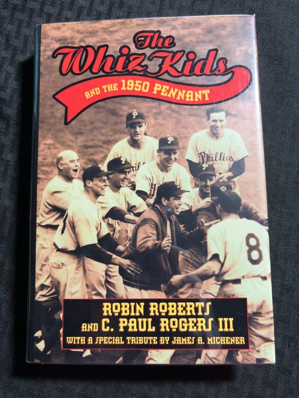 1996 THE WHIZ KIDS by Robin Roberts HC/DJ VF/FVF SIGNED Temple University