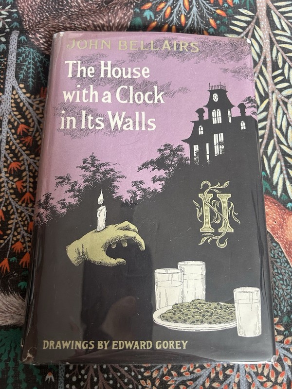 House with a Clock in Its Walls HC 1st Ed/10th Printing Bellairs/Gorey