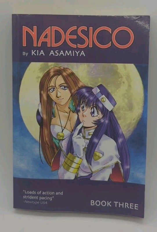 Nadesico Book Three by Kia Asamiya (2004, Central Park Media)