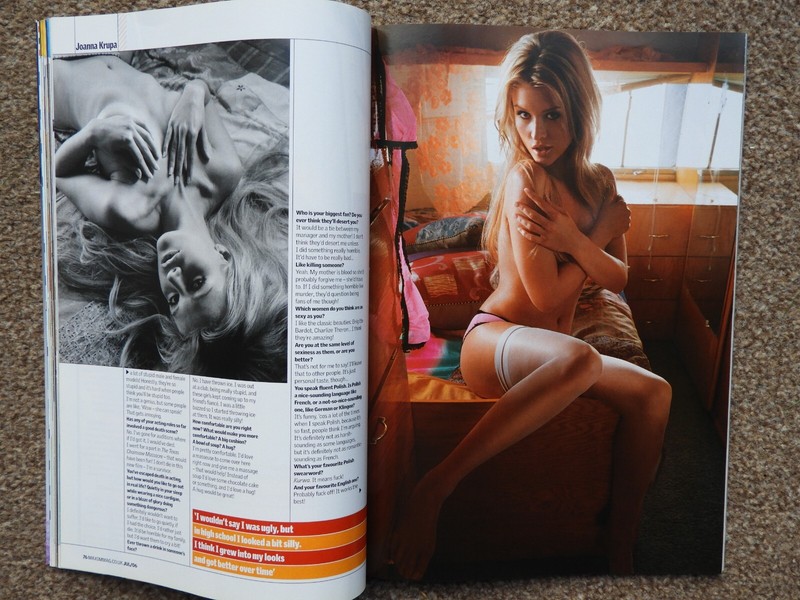 Maxim magazine - Joanna Krupa Sophie Blake July 2006 - 186 pages VGC gallery