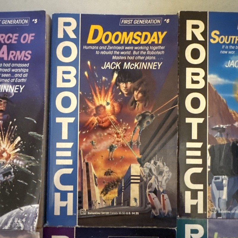 Robotech book Lot McKinney First Second Third Generation 5 6 7 8 9 10 Invasion gallery
