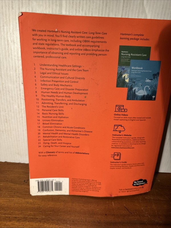 Hartman's Nursing Assistant Care Long-Term Care - Fifth Edition gallery