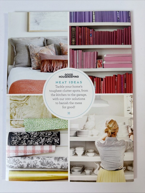 GOOD HOUSEKEEPING GET ORGANIZED ~ 100 + IDEAS FOR EVERY ROOM SOFTCOVER 2017 gallery