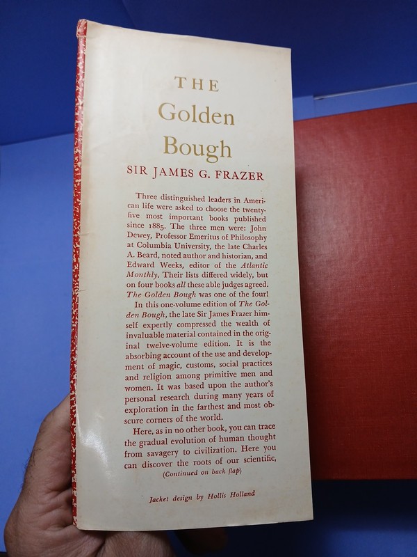 The Golden Bough - James Frazer - 1963 Hardcover A Study In Magic And Religion gallery