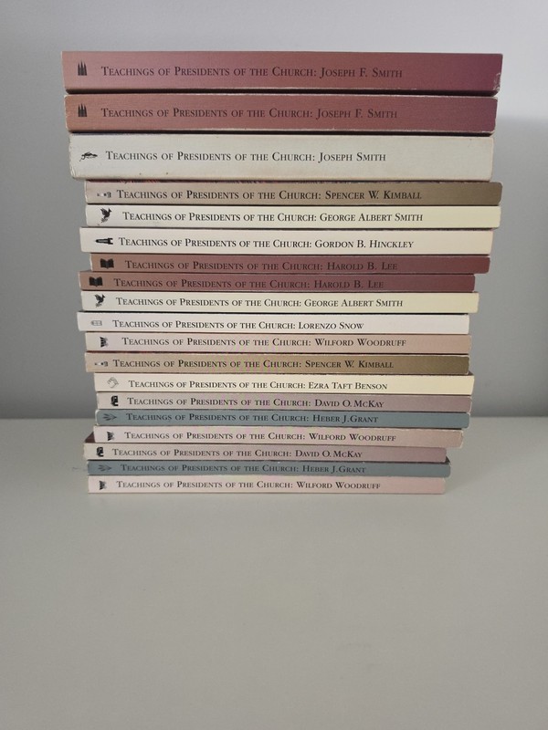 Lot of 23 Teachings Of The Presidents Of The Church LDS Softcovers VG