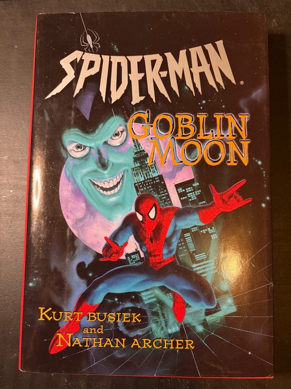Spider-Man: Goblin Moon by Kurt Busiek and Nathan Archer Hardcover Novel