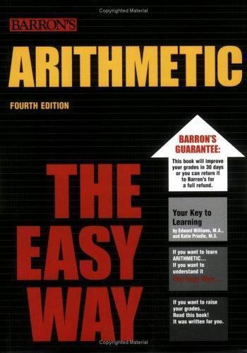Arithmetic the Easy Way; Barron’s Easy Series – 0764129139, Williams, paperback