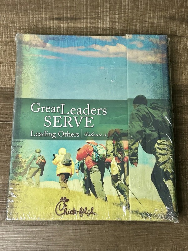 Chick-Fil-A Training Set- Great Leaders Serve- Vol 3 & Leading Others New Sealed