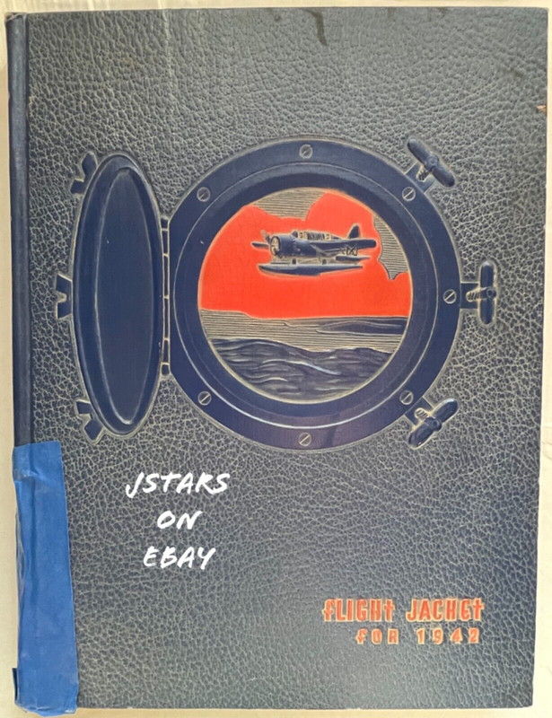 1941 1942 US NAVY NAVAL AIR STATION YEARBOOK, THE FLIGHT JACKET, PENSACOLA, FL