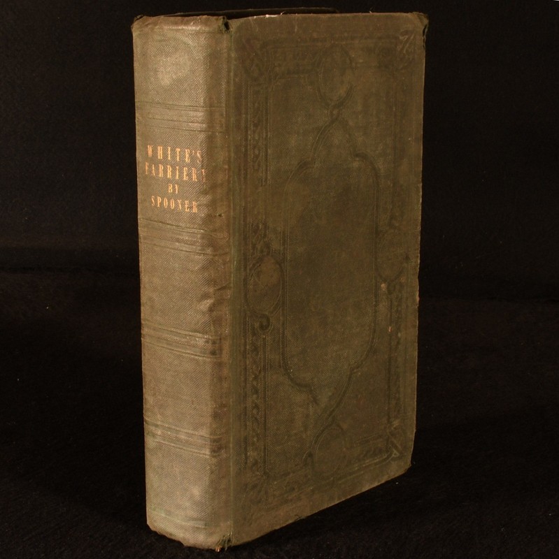 1842 Compendium of the Veterinary Art by James White Illustrated