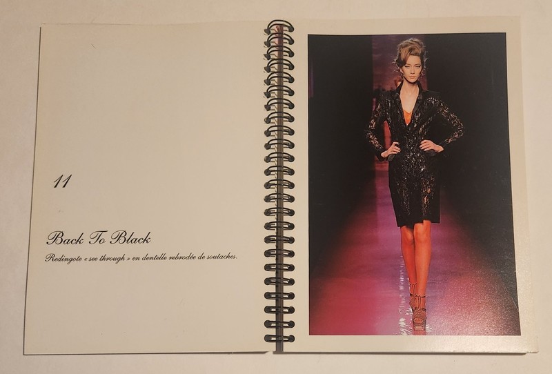 Gaultier Paris Runway Show Book Spring/Summer 2012 Amy Winehouse Tribute Rare! gallery