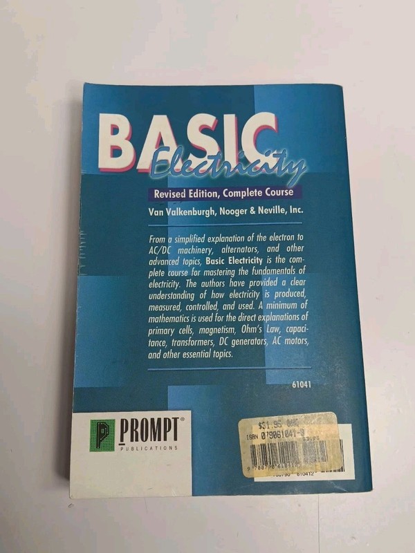 Basic Electricity: Revised Edition, Complete Course, Volumes 1-5 in 1 EUC gallery