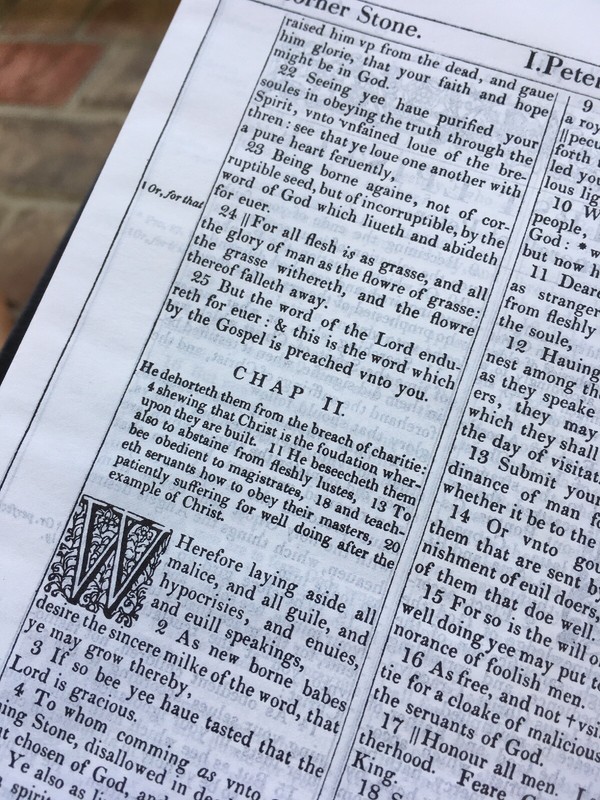 KJV 1611 Bible | Bible with Apocrypha | 400th Anniversary Ed | Genuine Leather gallery
