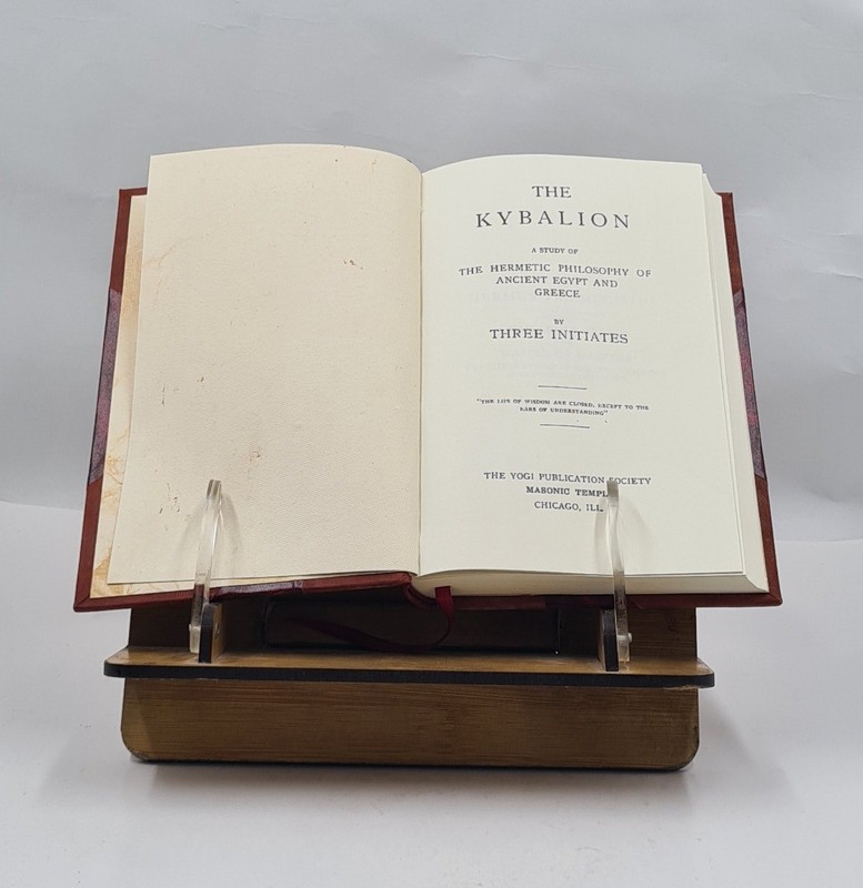 The Kybalion a study of the hermetic philosophy of ancient Egypt [Leather Bound] gallery