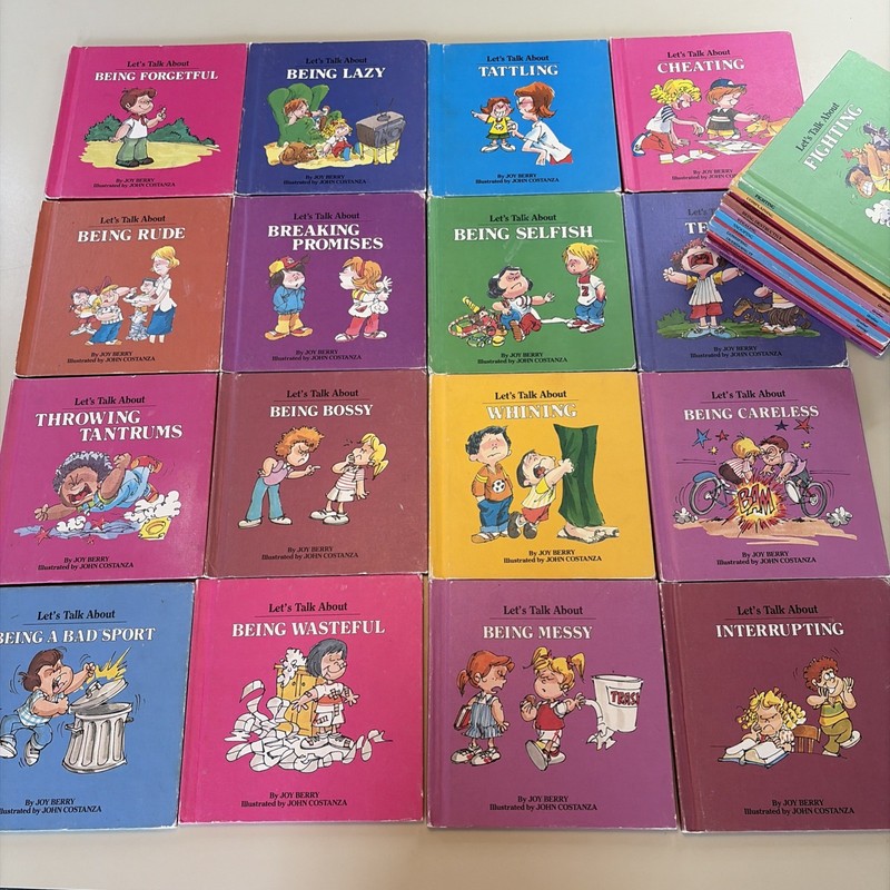 Let’s Talk About Series Books lot of 27 hardcover books Joy Berry John Costanza