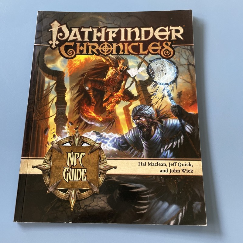 NPC Guide by Paizo Publishing Staff (2010, Trade Paperback)