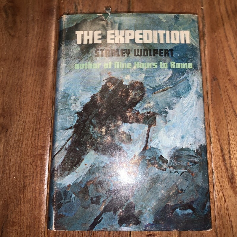 The Expedition A Nobel by Stanley Wolpert 1968 1st HCDJ Abominable Snowman gallery