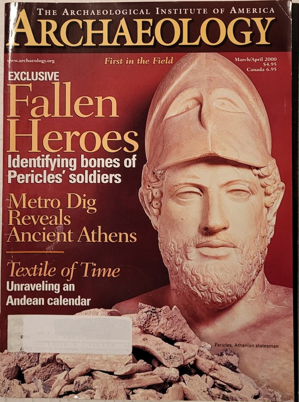 Archaeology Magazine March/April 2000 – Pericles’ Soldiers