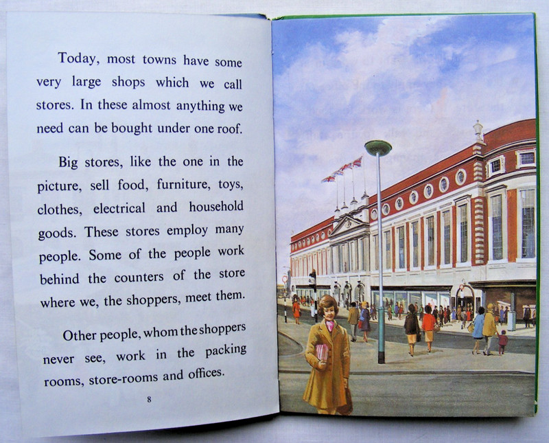 Vintage Ladybird Book – In a Big Store – 606B – 1st Ed - Very Good +FREE COVER+ gallery