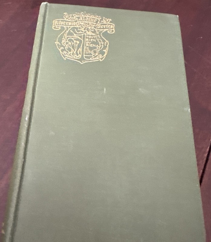 Antique 1898 Marjorie Daw and Other Stories- Thomas B. Aldrich