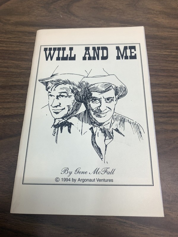 will and me gene mcfall 1994 signed