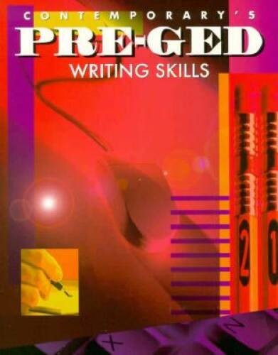 Pre-Ged Writing Skills – Paperback By Contemporary Books – VERY GOOD