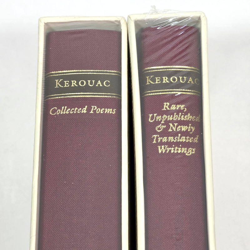 SEALED Jack Kerouac Unknown Writings Collected Poems Library America 231 and 283 gallery