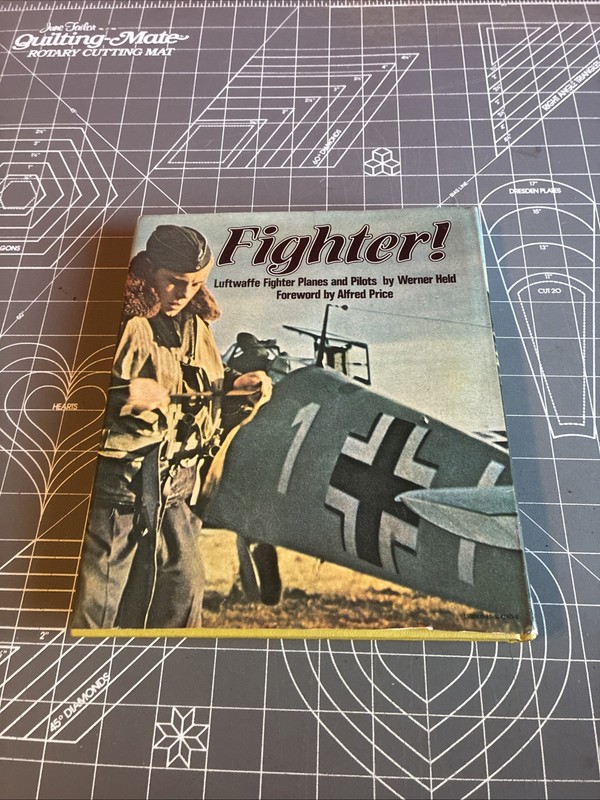 Vintage 1979 Fighter! Luftwaffe Fighter Planes And Pilots Werner Held Hardcover gallery
