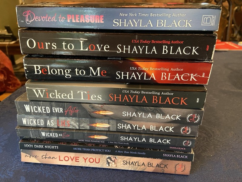 Lot of 10 Shayla Black Erotica 1001, Wicked G/Vg Trade Paperbacks FREE SHIPPING gallery