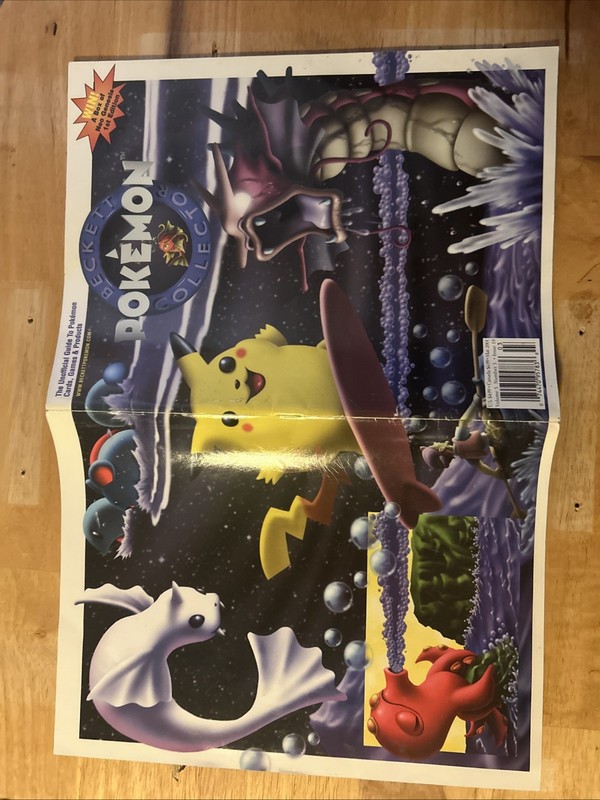 vintage Beckett Pokémon Collector magazine issue #19 from March 2001 Pikachu ￼￼ gallery