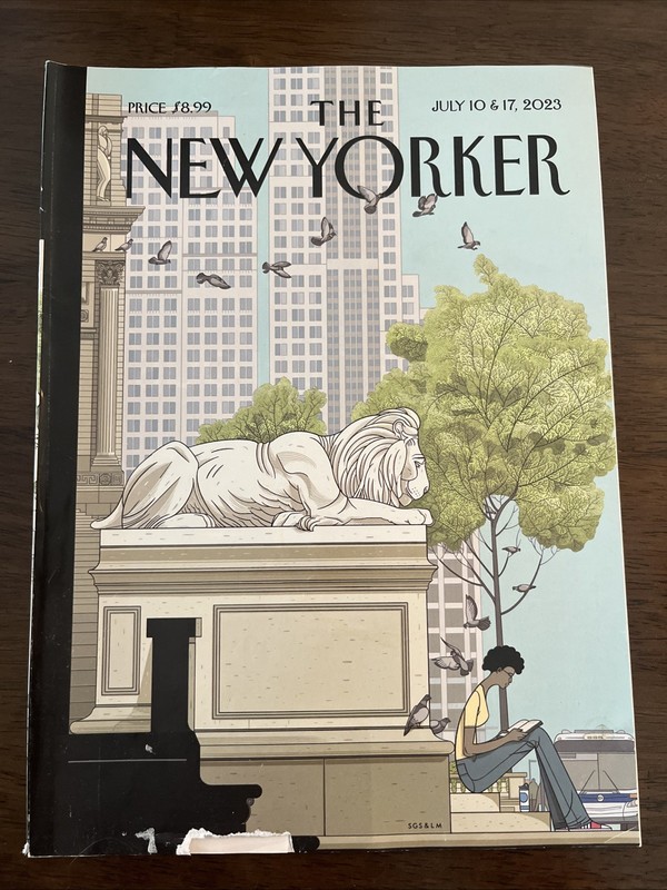 The New Yorker Magazine BACKLOG BUNDLE Lot of 2: JULY 3, 10, + 17 2023; Like New gallery