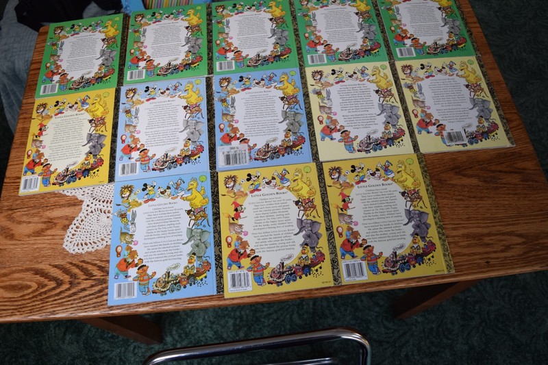 Lot of 13 Vintage Little Golden Books Standard Size 6 5/8 X 7 7/8 Inches gallery