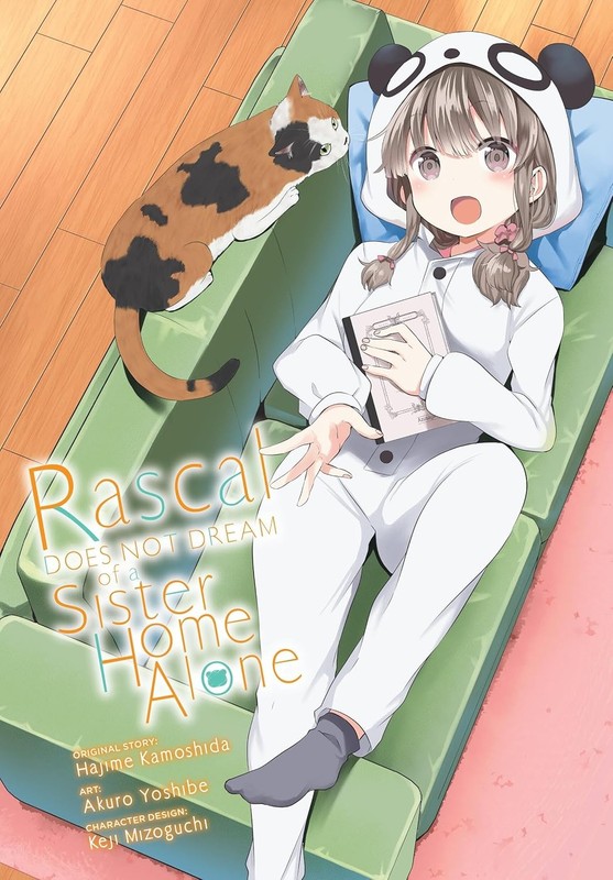 Rascal Does Not Dream of a Sister Home Alone (Manga) Paperback