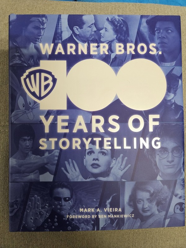 Warner Bros.: 100 Years of Storytelling by Mark Vieira (English) Hardcover Book