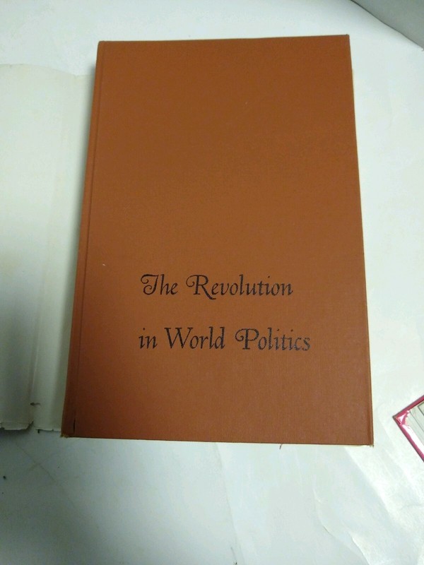 The Revolution In World Politics Morton A. Kaplan 1962 Hardback Vintage DJ gallery
