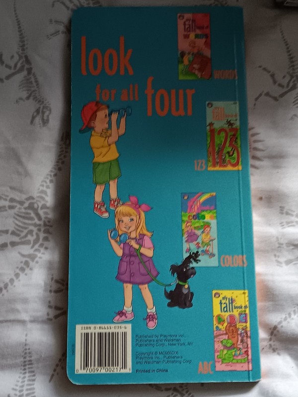 PLAYMORE My Tall Book of 123 Kids Learning Numbers Board Book Tall gallery