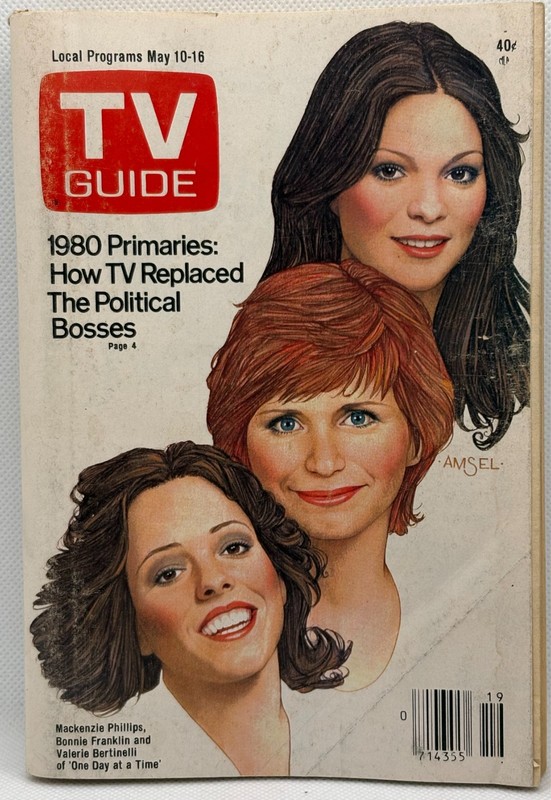May 1980 TV Guide – One Day at a Time Valerie Bertinelli : NO Mailing Label