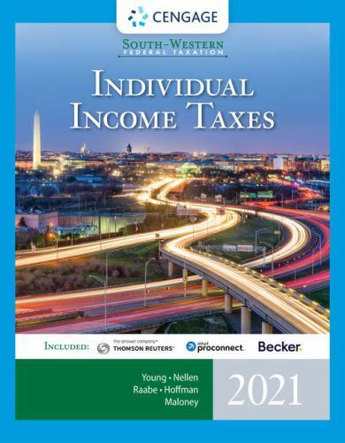South-Western Federal Taxation 2021: Individual Income Taxes (Intuit ProConnect