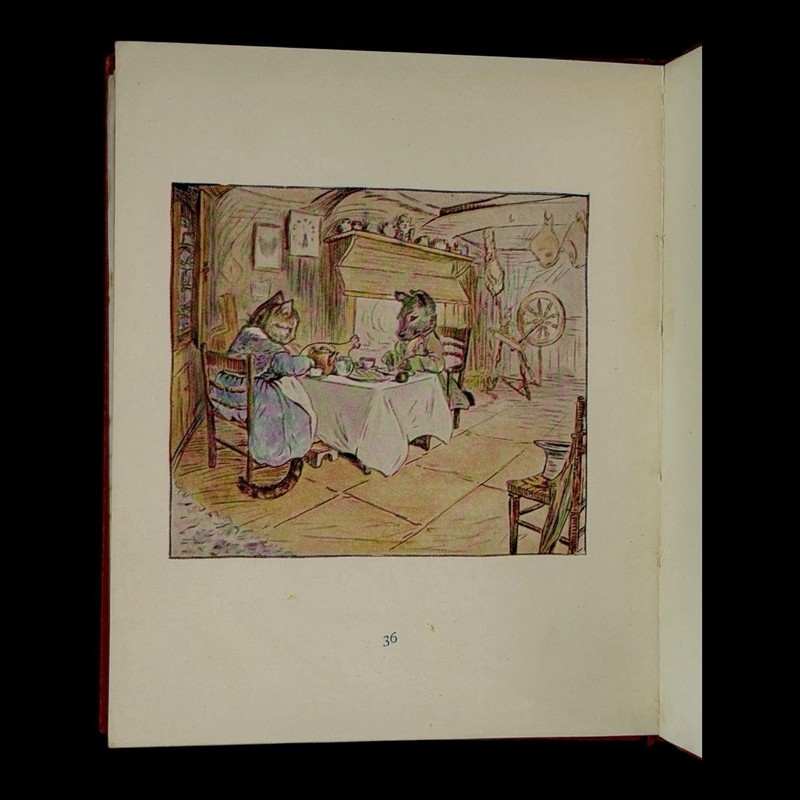 Book Illustrated Beatrix Potter RARE 1922 1st Ed Cecily Parsley's Nursery Rhymes gallery