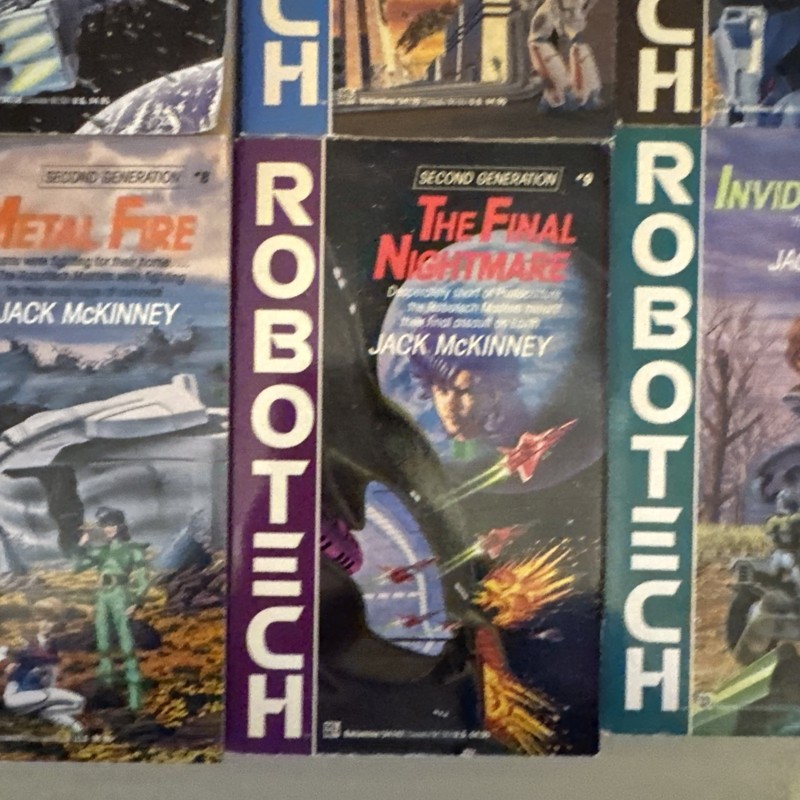 Robotech book Lot McKinney First Second Third Generation 5 6 7 8 9 10 Invasion gallery