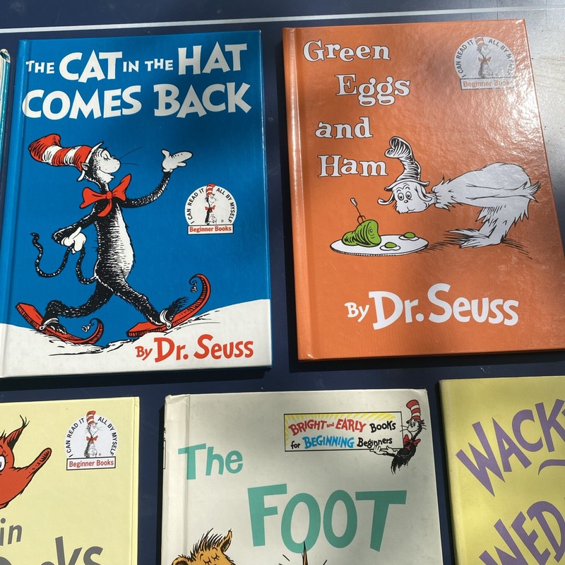Dr. Seuss 7 Classic Books Lot of Popular Titles gallery